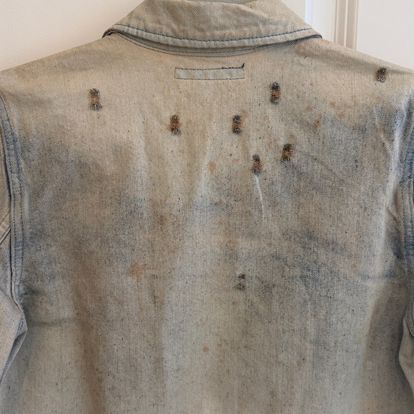 Ralph Lauren Distressed Denim Jacket - Picture 4 of 6